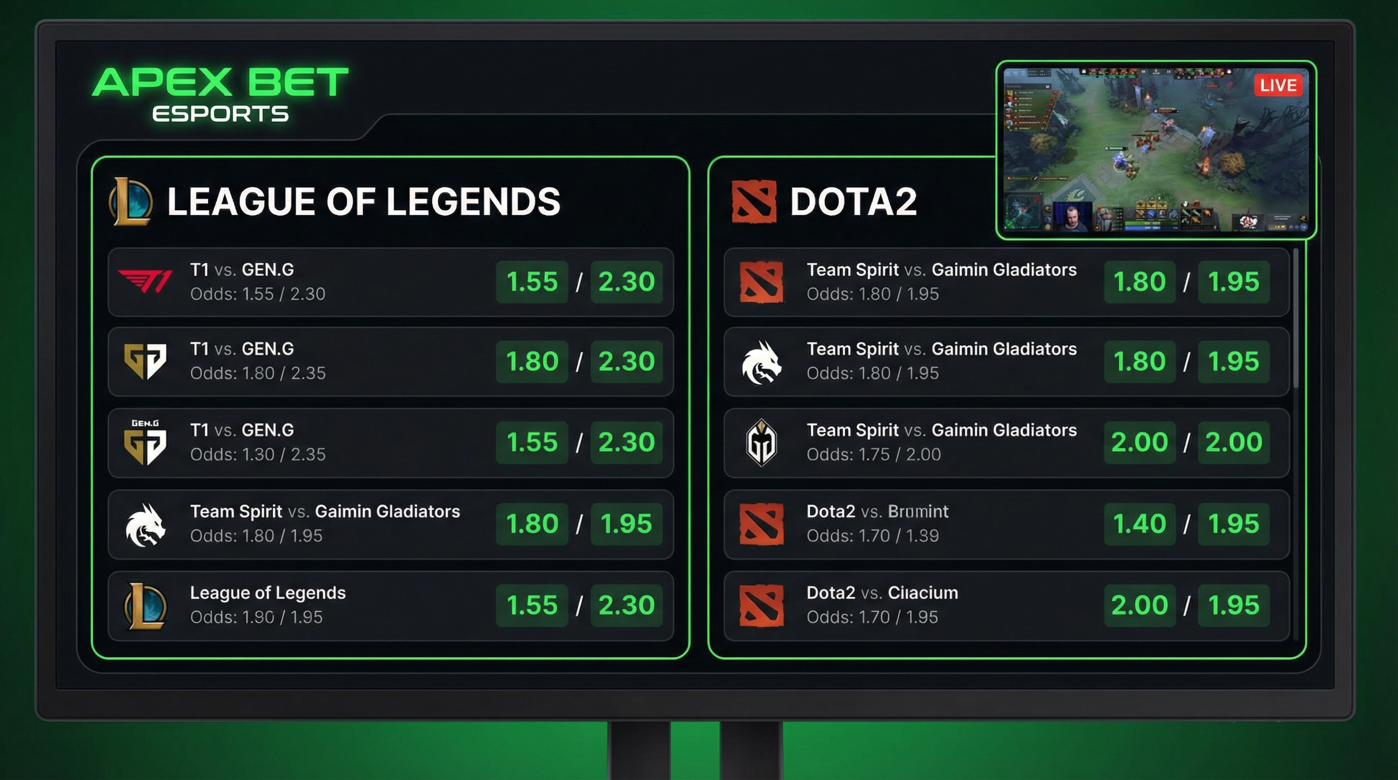 333体育电竞竞猜平台界面展示